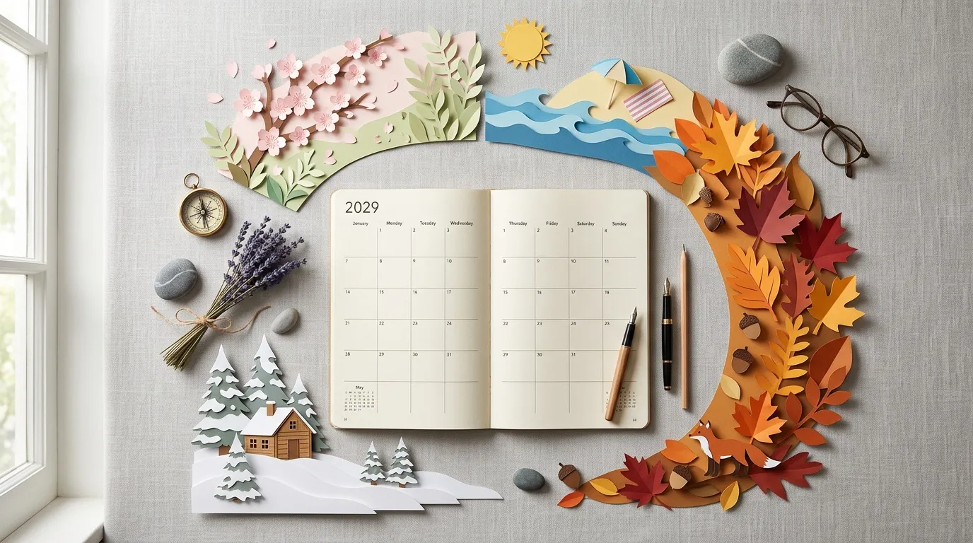Jours fériés 2029 : calendrier officiel