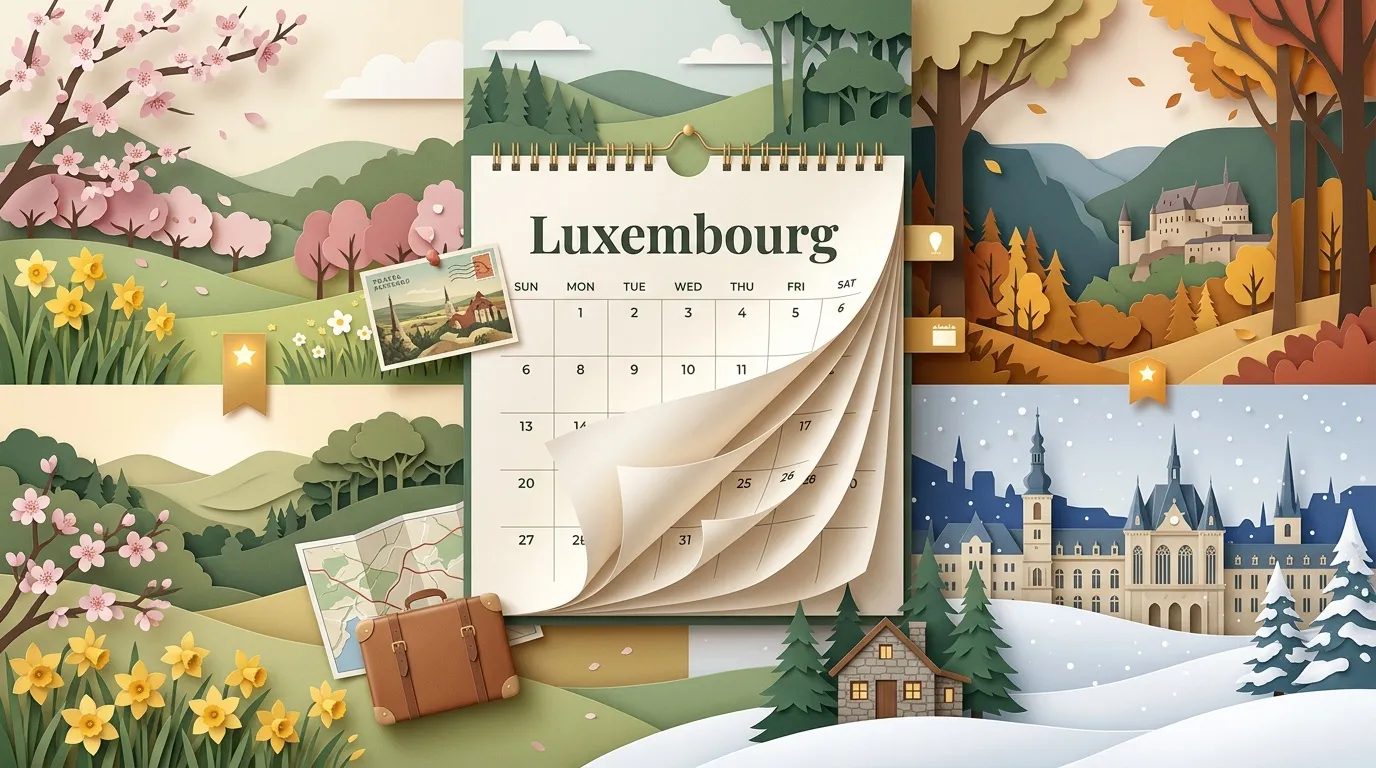 Jours fériés Luxembourg 2026 : liste complète