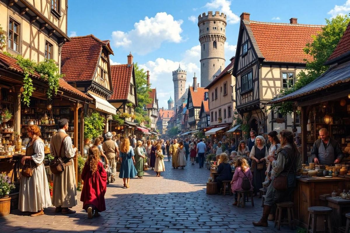 À moins de 2 h de Paris, cette cité médiévale fortifiée a gardé son charme d'antan