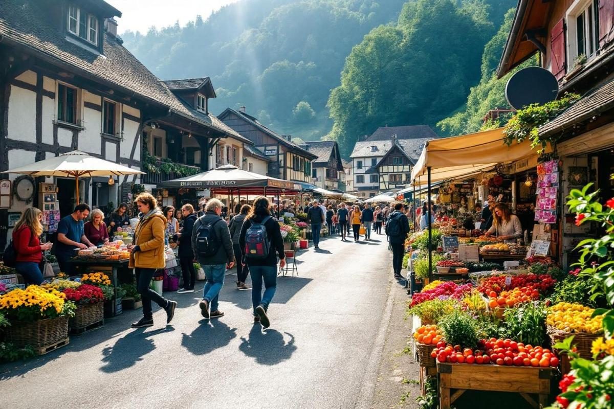 Un bourg du Jura revit grâce aux marchés et gîtes après vingt ans d'abandon