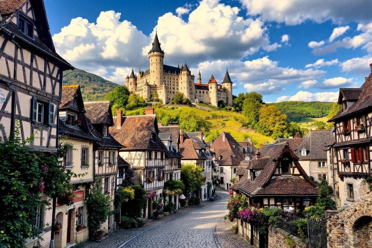 Cette cité médiévale française surpasse Pérouges et Lyon mais reste méconnue des touristes