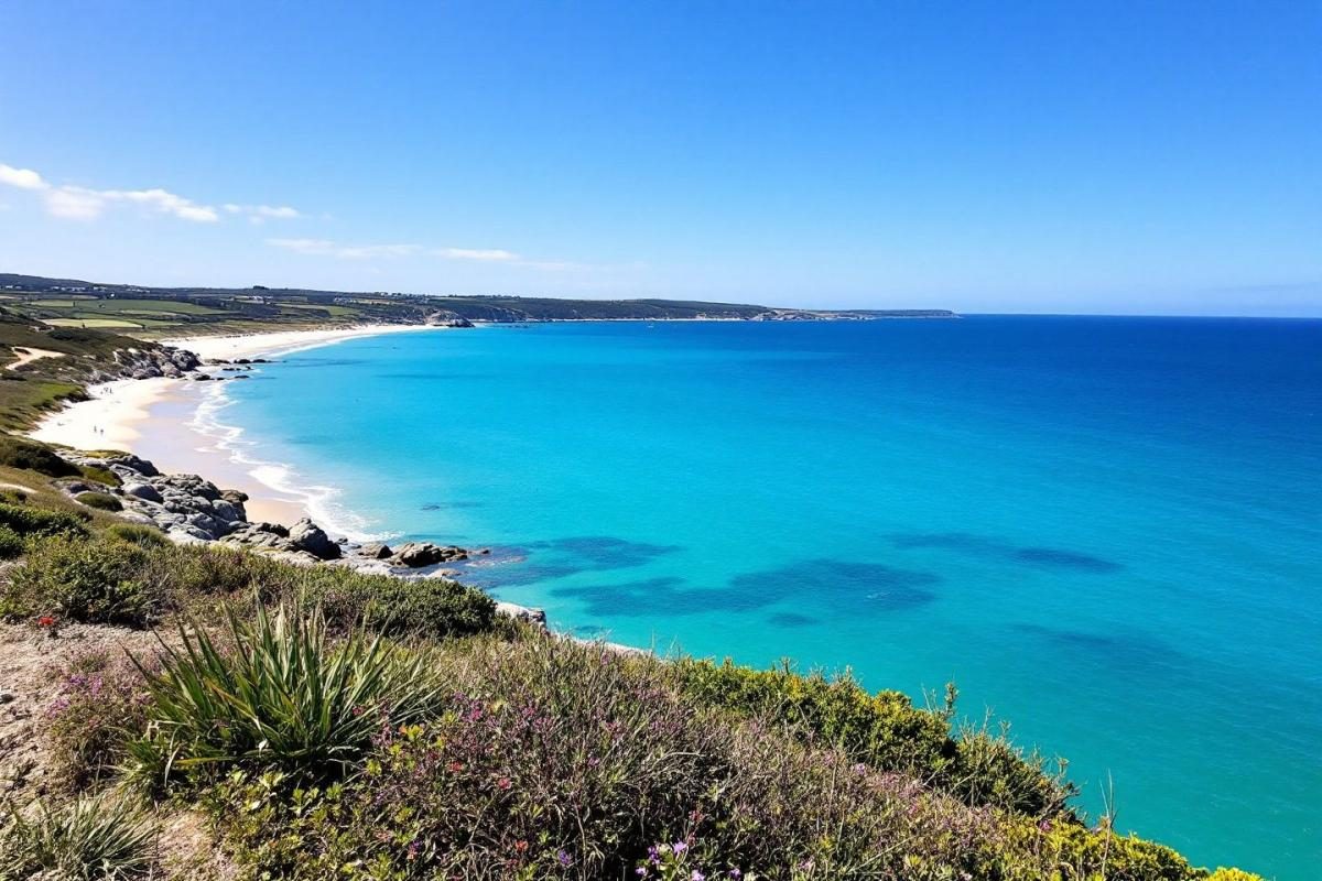 Cette île bretonne rappelle les Caraïbes avec ses plages de sable blanc et son eau turquoise