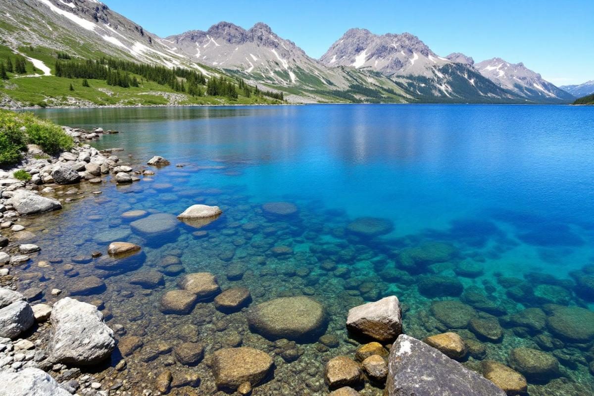 Ce lac du Jura évoque les reflets turquoise du Canada : un joyau naturel à découvrir