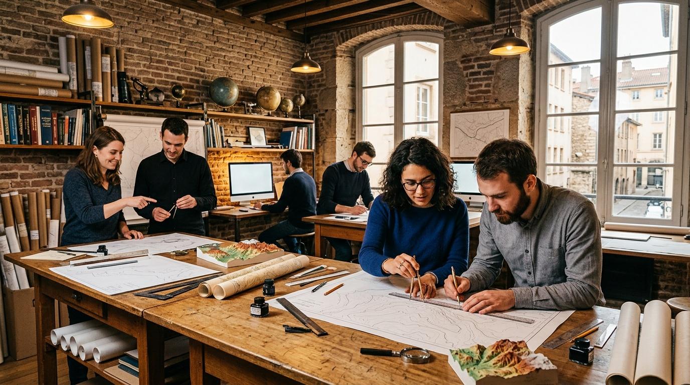 Latitude-Cartagène : SCOP de cartographie à Lyon, informations et offres d'emploi