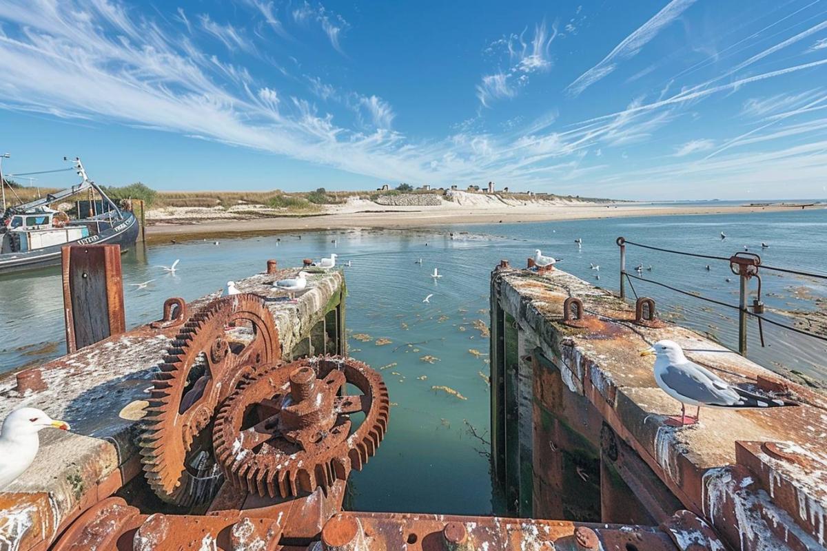 L'écluse du Crotoy : découvrez ce patrimoine maritime en baie de Somme