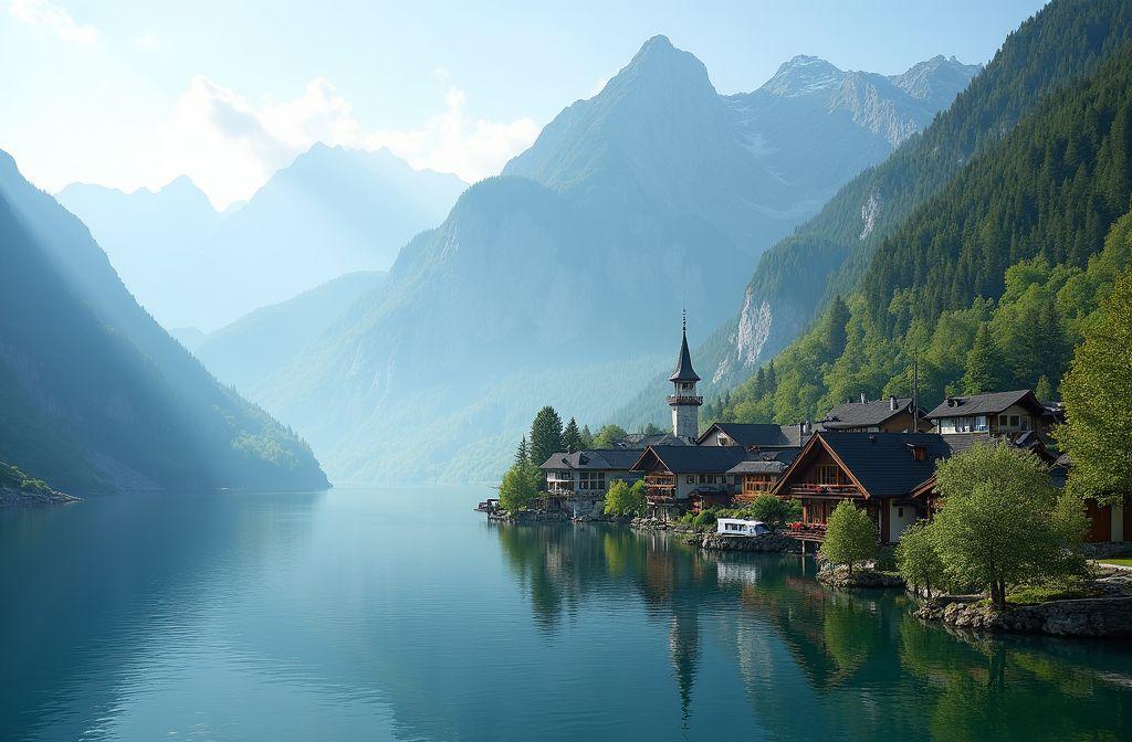 Moins réputée que Annecy, cette ville alpine offre un cadre spectaculaire sans la foule