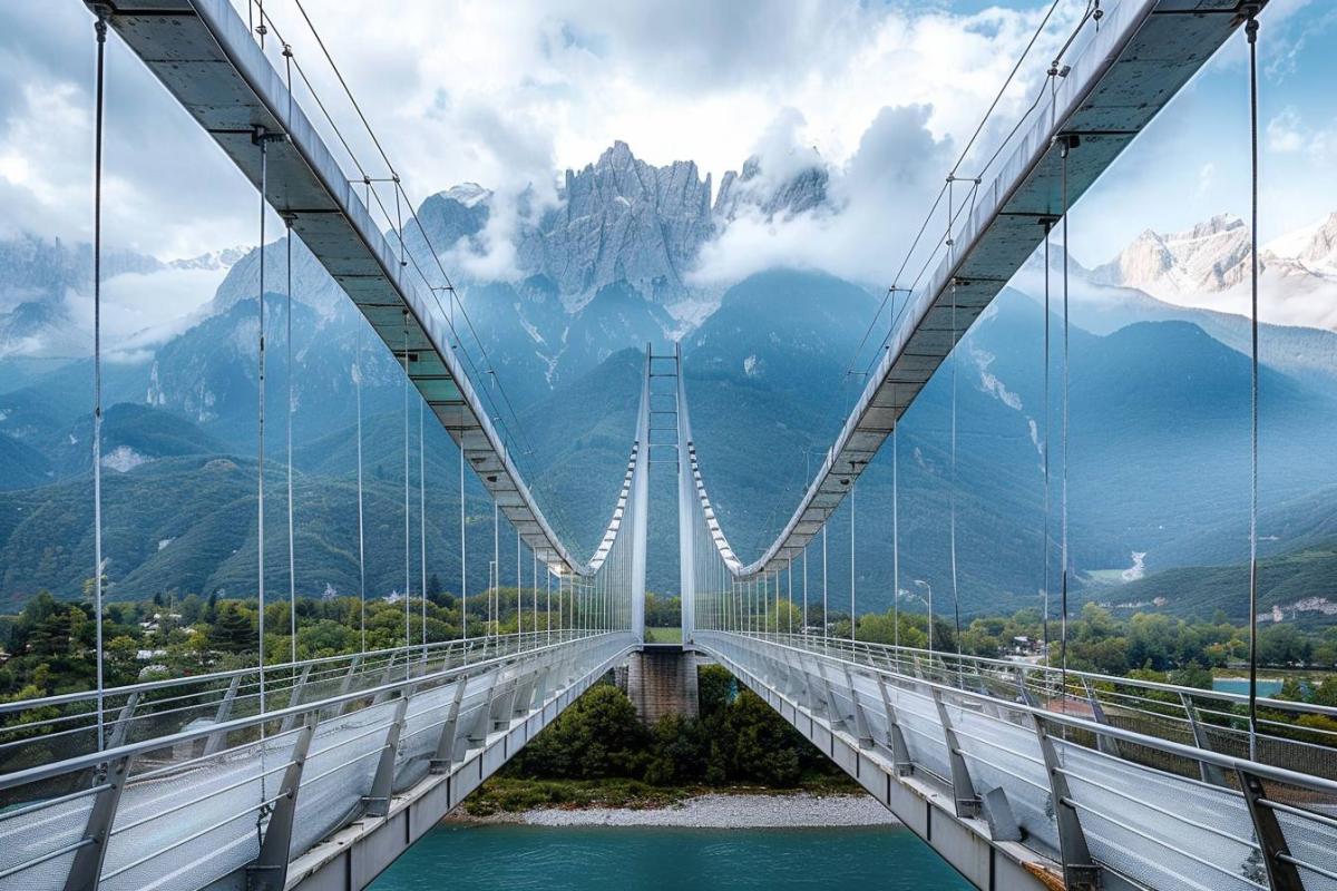 Le pont du Galetas : découvrez ce chef-d'œuvre architectural au cœur des Alpes françaises