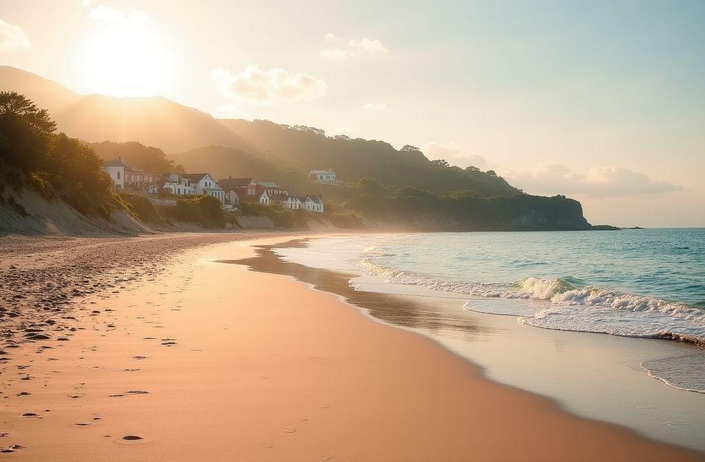 Port breton aux plages de sable rose : un refuge idyllique pour se ressourcer