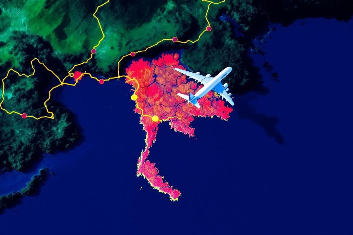 Temps de vol France-Thaïlande : durée et vols pas chers pour Bangkok