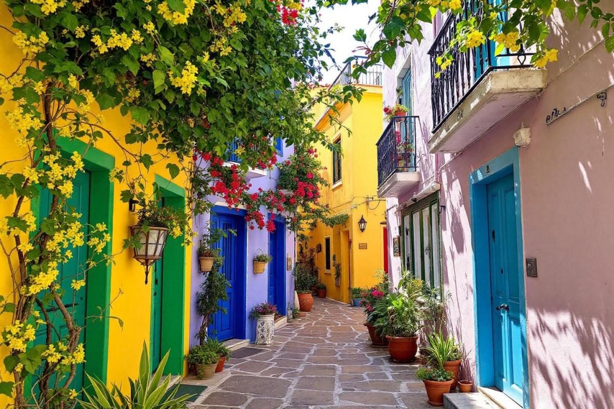 Ce village corse aux ruelles ocres et passages voûtés rappelle étonnamment le Maroc