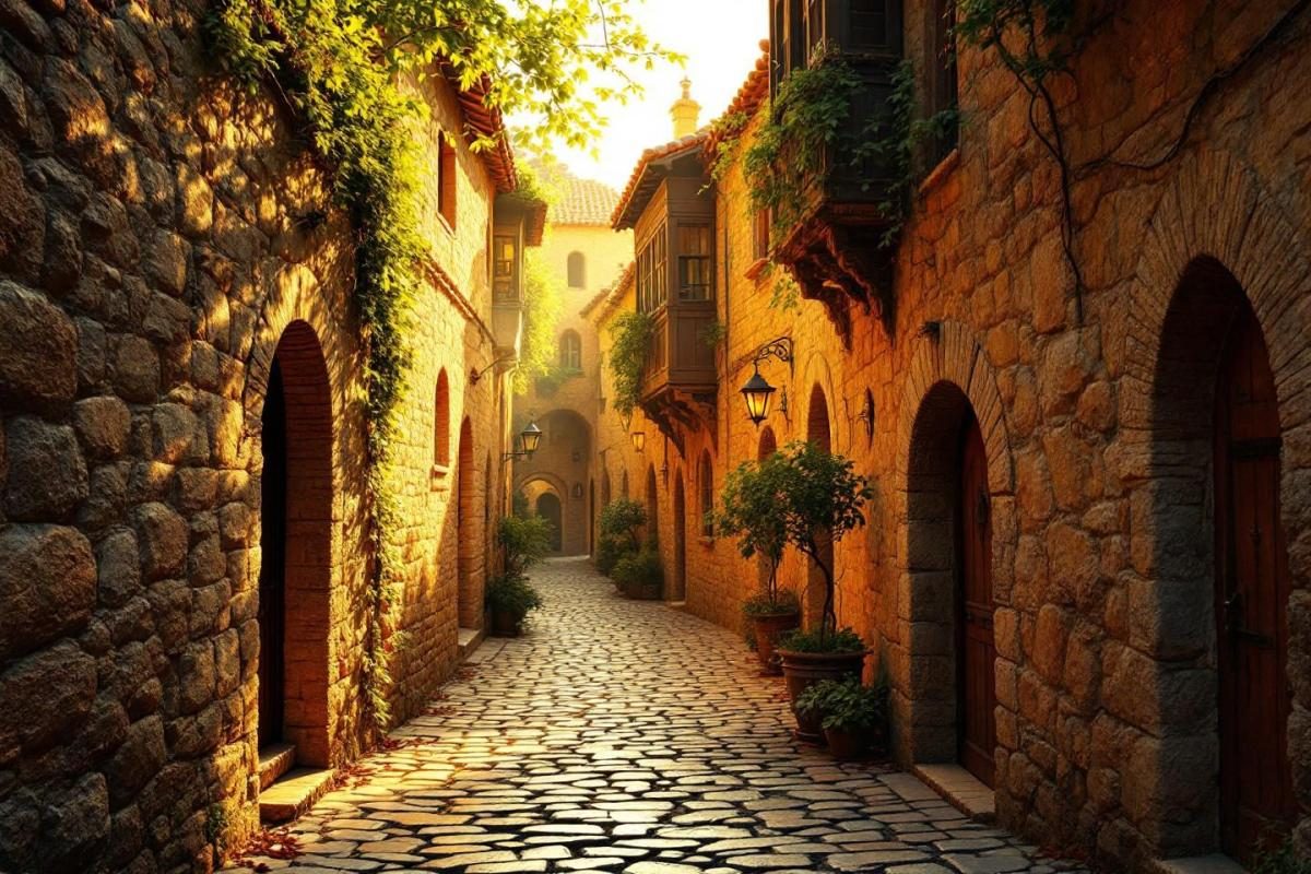 Ce village médiéval du Périgord blotti dans les collines semble sorti d'un conte de fées