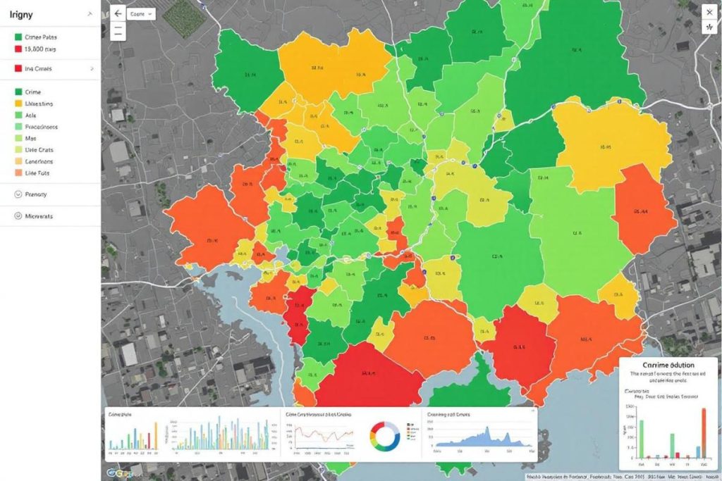 Quartiers sensibles à Irigny : avis, statistiques et carte de la délinquance