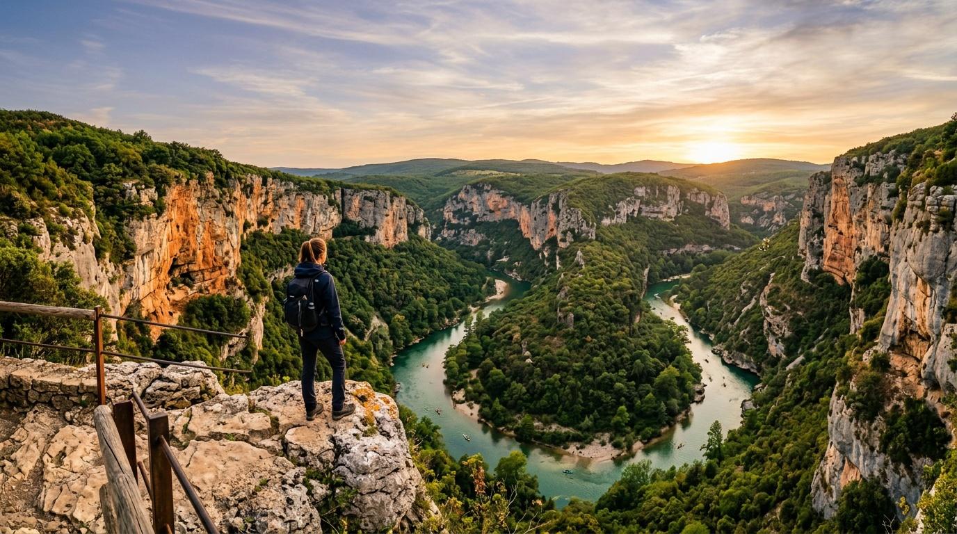 Laissez tomber les gorges de l'Ardèche : ces paysages offrent le même frisson pour moins cher